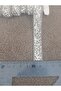 Silver Stone Applique Strip - Iron-On Decorative Strip Ornament and Accessory Material 1.5 cm Wide X 1 Meter - 6