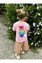 Cute Monster Printed Crew Neck 100% Cotton Short Sleeve Kids and Teenagers T-Shirt