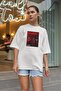 Red Dead Redemption Oversize Unisex White T-Shirt - 3