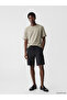 Nevavm Comfortable Fit Men's Cargo Shorts with Elastic Waist