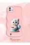 Realme C11 2021 Compatible Case Camera Protector Pink Silicone Couple Phone Case Cat Pattern - 2