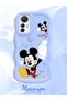 Mi 12 Lite Compatible Case Camera Protector Blue Silicone Couple Phone Case Cute Pattern - 2
