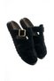 Rovex Women's Fisherman Sandals Suede Flat Sole Cage Toe Mesh Buckle Detailed Daily Comfortable Stylish - 2