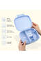 Smart Serve Bento Lunch Box 1100ml w/ Stainless Steel Cutlery Set – Sky Mist - 5