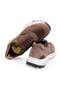 Brown Lace-Up Genuine Leather Suede Men's Shoes - 2