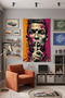 Cristiano Ronaldo Wall Covering – Modern Decorative Quality Fabric Tapestry Wall Tapestry - 2