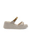 Dl 51 Gold Buckle Detailed Slippers - 2