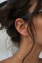 Perforated Circle Model Ear Lip Nose Nostril Conch Cartilage Helix Tragus Steel Earring 1 Piece - 5