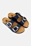 Women Slip On Sandals, Navy - 4