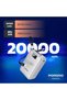 PD Power Bank with Integrated Type-C & Lightning Cable, 20000 mAh, Silver, PDNPB37SL - 7