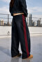 Vintage Stripe Detailed Baggy Jeans - 3