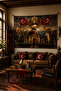 Fatih Sultan Mehmet and Ottoman Themed Wall Covering Banner Thick Fabric