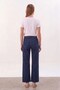 T-shirt with ribbon embroidery ecru - 4