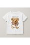 Teddy Bear Printed Crew Neck Cotton Short Sleeve Kids & Youth T-Shirt