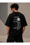 Palestinian Themed Arabic Text Oversized Unisex T-Shirt – Kufiyeli Minimal Streetwear Short Sleeve T-Shirt