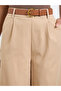 Brown Ribbed Top and Wide Leg Pants Co-Ord Set - 4