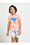 Boys Dinosaur Print T-Shirt and Shorts Set - 2