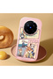 Vivo X200 Pro Compatible Shock-Absorbing Camera Protected Pink Silicone Case - 2