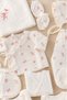 Newborn 10-Piece Muslin Hospital Discharge Set Cotton Seasonal Baby Girl-Boy Bodysuit Set 0-3 Months with Blanket - 2