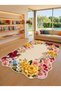 Sdt Traditional Patterned Modern Woven Base Decorative Carpet Sdtamor2580 - 2