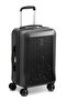 Delsey Christine Hardcase 4-Double Wheel Expandable Cabin and Check-In Luggage Trolley Set 3-Pieces - Black - 4