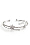 Zircon Stone Lotus Model Adjustable Bracelet - 8