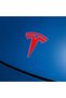 Set of 8 Custom Cut Logo Stickers for Tesla Model Y Steering Wheel Front Rear Rims and Sensors - 7