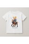 Teddy Bear Printed Crew Neck Cotton Short Sleeve Kids & Youth T-Shirt