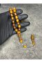Imamezi Embroidered Harajuku High-End Powder Amber Prayer Beads - 4