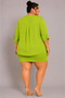 Large Size V-Neck Buttoned Stone Embroidered Capri Sleeve Pocket Thin Women's Shirt - 7