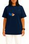 Oversize Madeira Island Madeira Flag Portugal Chest Printed Unisex T-Shirt - 2