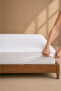 Cotton Quilted Fitted Liquid-Proof Mattress Cover |   Full Edge Cotton Padded Mattress Protector - 4