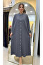 Blue Ridge Denim Fine Fabric Shirt Dress 7191 Anthracite - 2