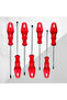 7-Piece Screwdriver Set 4 Flathead Screwdrivers - 3 Phillips Screwdrivers - 2