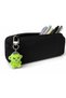 Grimpuff Green Plush Monster Charm Keychain – Cute Figurine Accessory Gift - 3