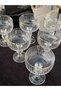 6 Person Bohemia Crystal Cut-Out Line Model Ice Cream Serving Bowl 200 ml - 6