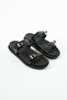 Women's Thin Double Buckle Thick Sole Stylish Summer Casual Slippers