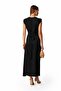 Yırtmaçlı Ve Drape Detaylı Elbise - 4