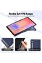 Smart Case for Galaxy Tab S10 Lite/S10 FE/S9 FE 10.9-Inch with S Pen Holder, Trifold Stand Folio Cover with Soft TPU Back for 10.9" Galaxy Tab S10 Lite/S10 FE/S9 FE -Navy - 2