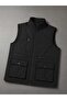 Stylish Tactical Sports Vest, Black - 5