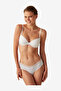 Women Daylift White Lifting Wired Bra - 2