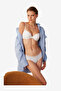 Women Daylift White Lifting Wired Bra