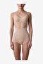 Women Light High Waist Slip Beige Shaping Corset - 2