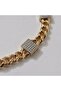Xuping Vip Quality Antiallergic Cube Square Zircon Stone Gourmet Chain Rose Gold Bracelet - 3