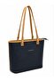 2-Piece Women's Large Size 5-Compartment Shoulder Bag and Wallet Set - 4