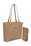 Original Women's 5-Section Large Shoulder Bag and Wallet Set