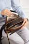 As 711 Long Strap Multi-Use Soft Leather Crossbody and Shoulder Bag Brown Taba - 6