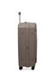 3 Piece Polypropylene Hard-side Luggage Set with TSA Lock | Lightweight Spinner Suitcases with 360° Wheels | Durable Trolley Bags for Secure Travel (Small, Medium, Large) PPZ—DT-L.COFFEE - 3