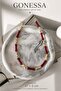 Bamboo Model Colorful Necklace |   Red Green Navy Blue Summer Necklace - 2