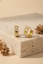 Yellow Color Zircon Stone Stylish Hoop Earrings Women's Bijouterie Earrings - 5